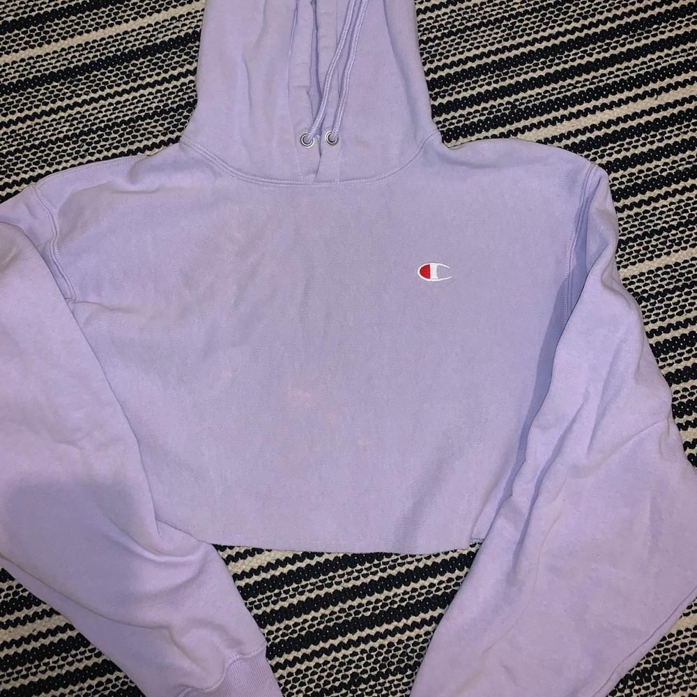 Cropped Champion Hoodie